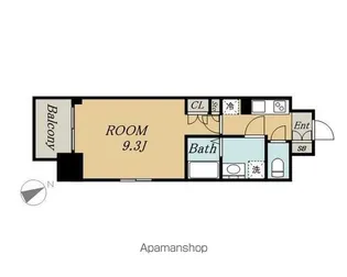 アデグランツ上前津【5階】の間取り