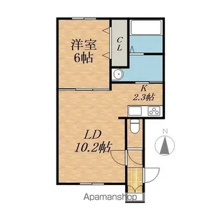 ESOLA97【2階】の間取り