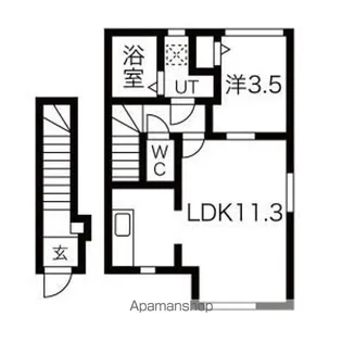 SUPERIOR(スーペリア)【206号室】の間取り