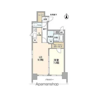 アリュージュ両国【2階】の間取り