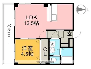 グランパレスパゴダ【7階】の間取り