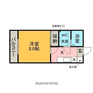 テルス【203号室】の間取り