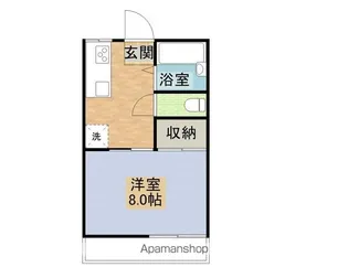 沓見リライアンス C棟【103号室】の間取り