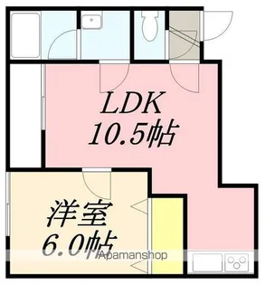 メゾン・ド・リズム【202号室】の間取り