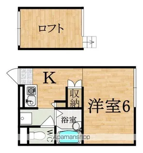 レオパレスシプレ【1階】の間取り
