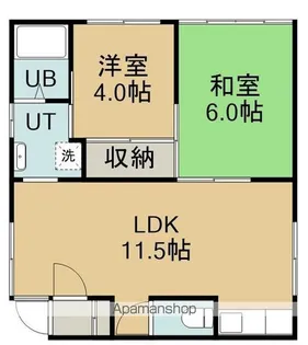 ソレイユいずみ【206号室】の間取り
