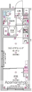 ラフィスタ豪徳寺【3階】の間取り