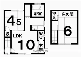 北海道帯広市西十六条南30丁目【一戸建】の間取り