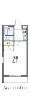 レオパレスシャルマン【204号室】の間取り