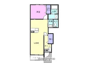 メロディハウス メゾピアノ【1階】の間取り