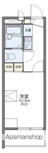 レオパレス糸田橋東【2階】の間取り