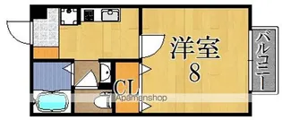 シェーヴルドール【2階】の間取り
