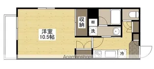 EDEN白島九軒町(旧パレグレース白島九軒町)【5階】の間取り
