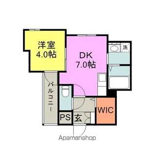 CHERIM西鉄久留米駅前【1階】の間取り