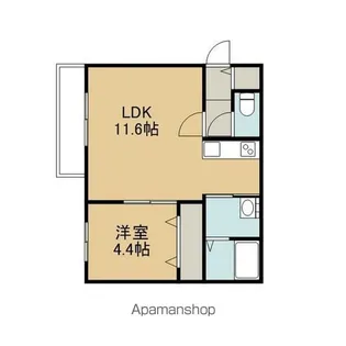 SEELE有明【2階】の間取り