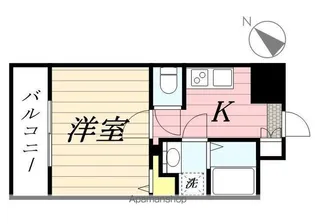 サヴォイ ル・ミラドール【12階】の間取り