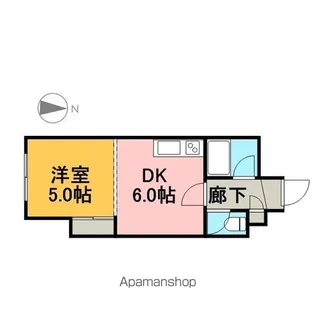 ノースタウン保【301号室】の間取り