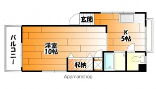 T.BLD KANON【401号室】の間取り