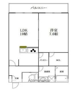 センチュリーオーク B棟【2階】の間取り