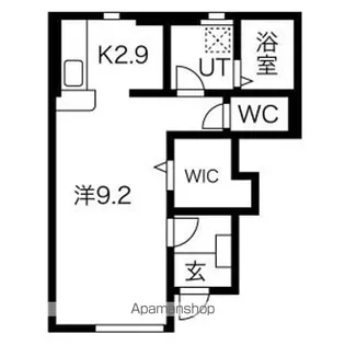 MAISON DE LIBERTE(メゾン・ド・リベルテ)【106号室】の間取り