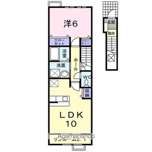 エルドール【2階】の間取り