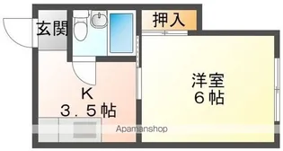 第二和久田ビル【1階】の間取り