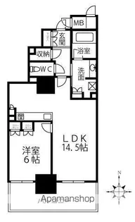 大阪福島タワー【11階】の間取り