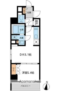 レジデンス両国駅前【3階】の間取り