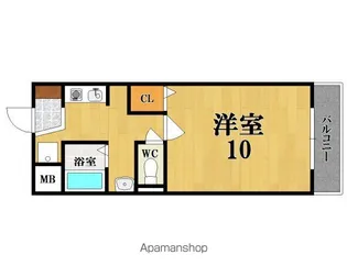 クレアールKITANO【3階】の間取り