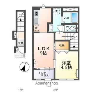 プレミアスⅡ【2階】の間取り