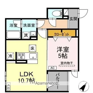 D−ROOM豊田【1階】の間取り