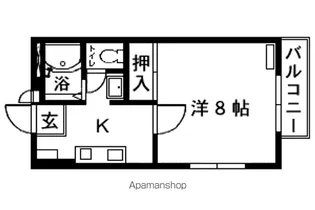 コーポMS【2階】の間取り