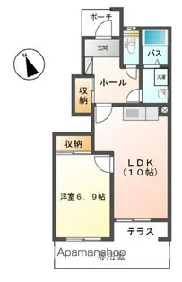 メゾン・ド・ミノリ【1階】の間取り