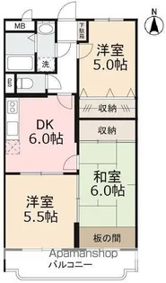 リッチアイランドⅠ【102号室】の間取り
