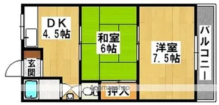 マンション源【2階】の間取り