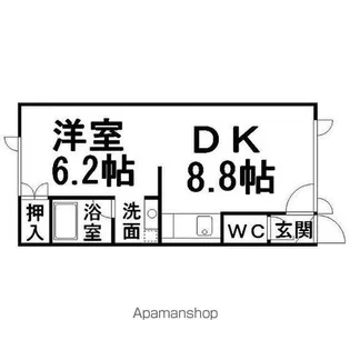 セルシオⅡ【203号室】の間取り