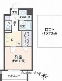 ヴィアーレ新寺【9階】の間取り