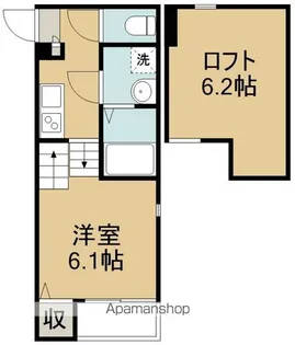 グレーステラス福住【2階】の間取り
