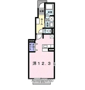 ジェネラスグリーン A【1階】の間取り