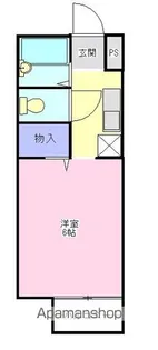 ステラーハウスⅡ【201号室】の間取り