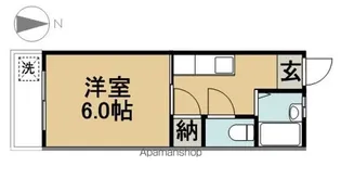 レジデンス北山【1階】の間取り