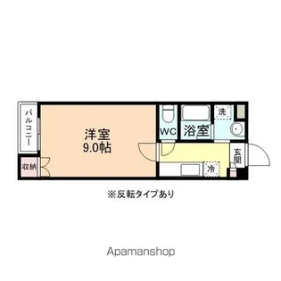 エセス【103号室】の間取り