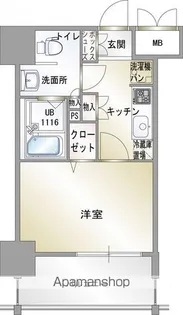 エンクレスト香椎【10階】の間取り