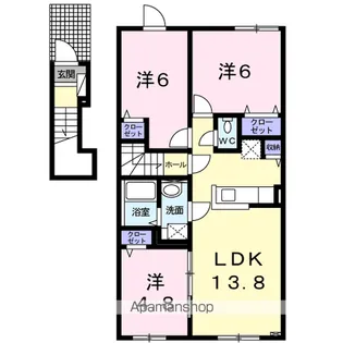 グッド946【2階】の間取り