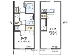 レオネクストコスモス【103号室】の間取り