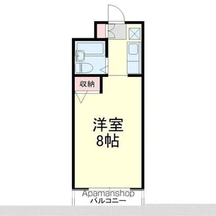 コンフォール根上り松【1階】の間取り