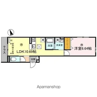 ANGELO【1階】の間取り