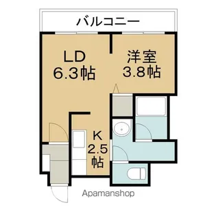 セフィーラトキア【2階】の間取り