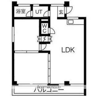 2LDKの間取り画像