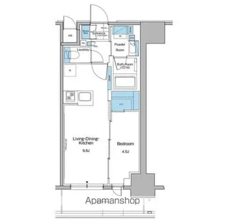 ルフォンプログレ秋葉原マークス【8階】の間取り